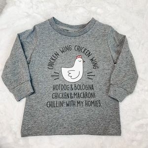 Chicken Wing Long Sleeve Shirt, Baby Boy, Toddler Boy